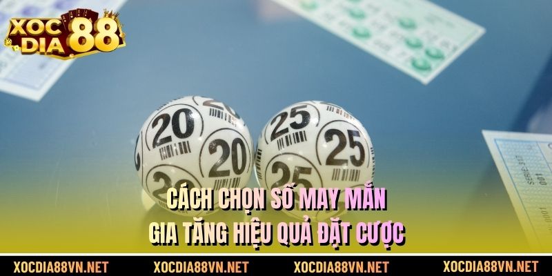 Cách chọn số may mắn gia tăng hiệu quả đặt cược