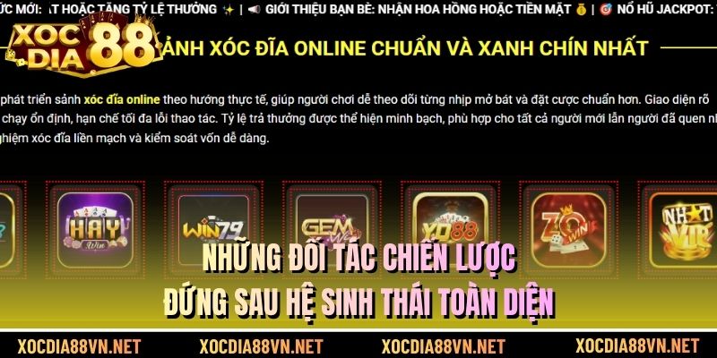 Những đối tác chiến lược đứng sau hệ sinh thái toàn diện